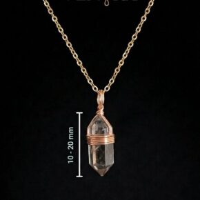 Smoky Quartz Pendant - Hexagonal